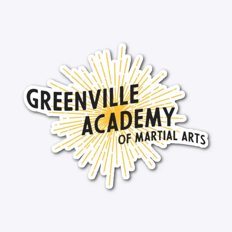 Greenville Academy Sunbrust Sticker