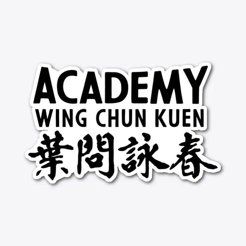 Academy Wing Chun Kuen Sticker