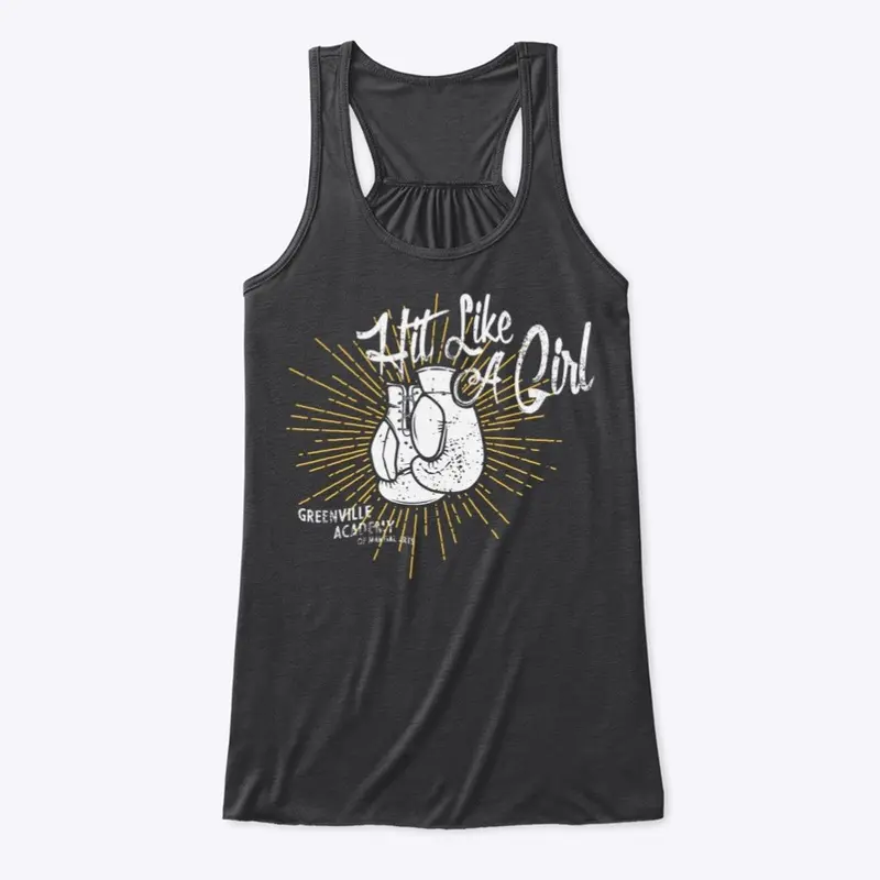 "Hit Like A Girl" Tank Top