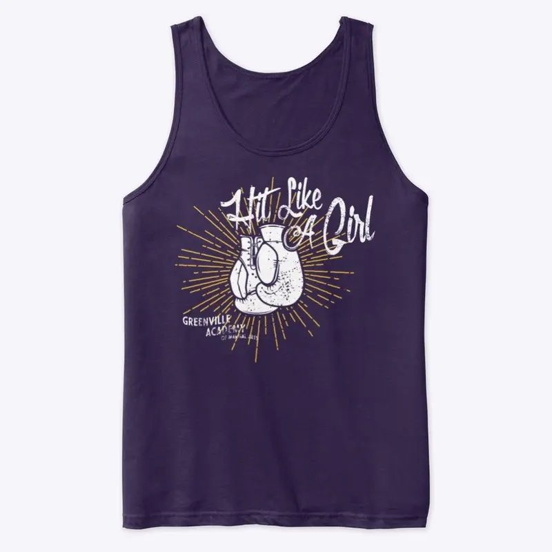 "Hit Like A Girl" Tank Top